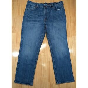 Urban Pipeline Max Flex Athletic Fit Mens Jeans 37x28 Medium Wash Blue PF-5546